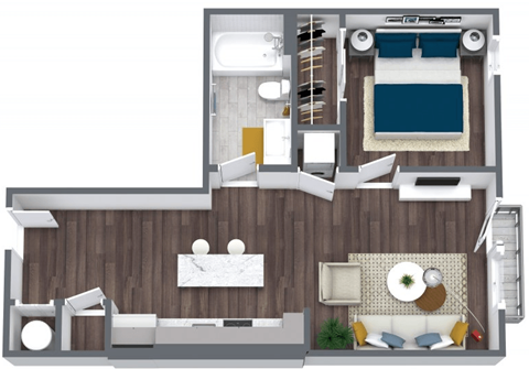 Dairy Apartments 1 Bedroom 1 Bath S